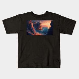 The Morning Cliff Kids T-Shirt